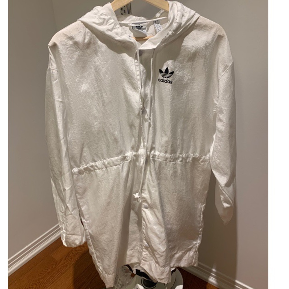 adidas White Utility Jacket